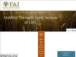 Sites similar to faiwealth.com