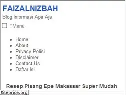 Sites similar to faizalnizbah.blogspot.co.id