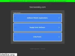 Sites similar to faiznastaliq.com