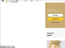 Sites similar to fajans.lv