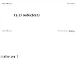 Sites similar to fajasreductoras.net