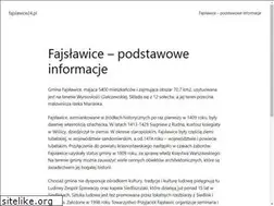 Sites similar to fajslawice24.pl