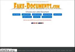 Sites similar to fake-documents.com