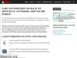 Sites similar to fakegpspokemongo.com