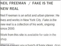 Sites similar to fakeisthenewreal.org
