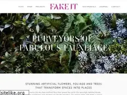 Sites similar to fakeitflowers.co.uk