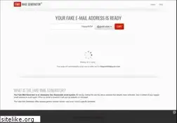 Sites similar to fakemailgenerator.com