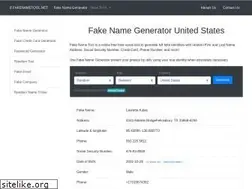 Sites similar to fakenametool.net