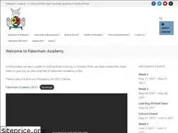 Sites similar to fakenhamacademynorfolk.org