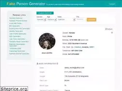 Sites similar to fakepersongenerator.com