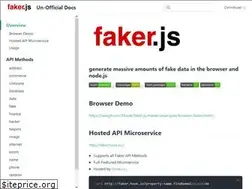 Sites similar to fakerjsdocs.netlify.app