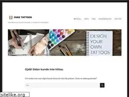 Sites similar to faketattoos.se