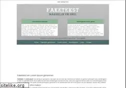 Sites similar to faketekst.nl
