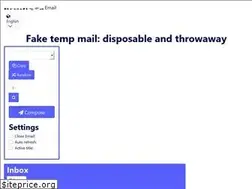 Sites similar to faketempmail.com