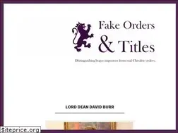 Sites similar to faketitlesandorders.wordpress.com