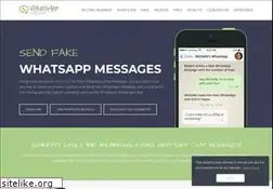 Sites similar to fakewhats.com