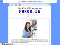 Sites similar to fakoo.de