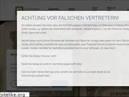 Sites similar to faksimile.de