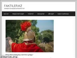 Sites similar to faktiler.kz