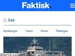 Sites similar to faktisk.no