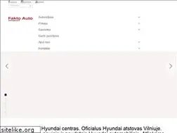 Sites similar to fakto-hyundai.lt