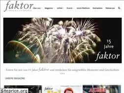 Sites similar to faktor-magazin.de
