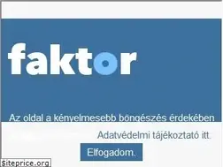 Sites similar to faktor.hu