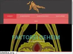 Sites similar to faktorei-geheim.de