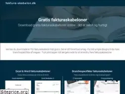 Sites similar to faktura-skabelon.dk