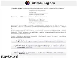 Sites similar to falaciaslogicas.com