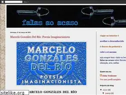 Sites similar to falasaoacaso.blogspot.com