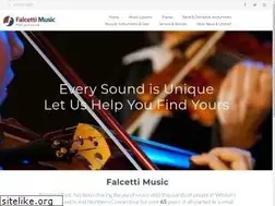 Sites similar to falcettimusic.com