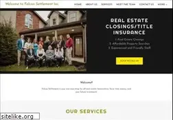 Sites similar to falconsettlement.com
