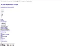 Sites similar to falkcoppercookware.com