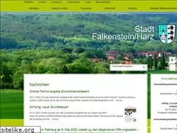 Sites similar to falkenstein-harz.de