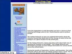 Sites similar to fall-foliage.net