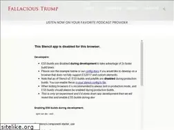 Sites similar to fallacioustrump.com