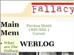 Sites similar to fallacyfiles.org