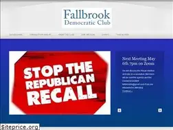 Sites similar to fallbrookdemocrats.org