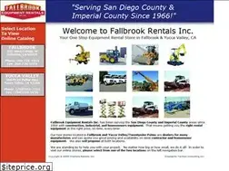 Sites similar to fallbrookrental.com