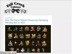 Sites similar to fallcreekcabins.com