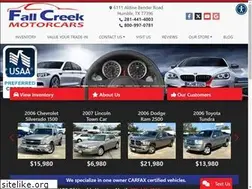 Sites similar to fallcreekmotorcars.com