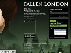 Sites similar to fallenlondon.storynexus.com