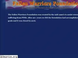 Sites similar to fallenwarriorsfoundation.com