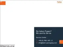 Sites similar to faller-packaging.com