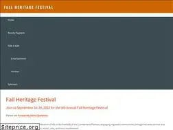 Sites similar to fallheritagefestival.org