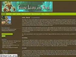 Sites similar to fallingleavesandwings.wordpress.com
