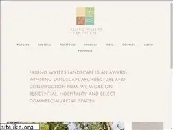 Sites similar to fallingwaterslandscape.com