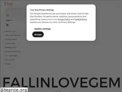 Sites similar to fallinlovegems.etsy.com