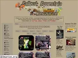 Sites similar to fallout-equestria.com